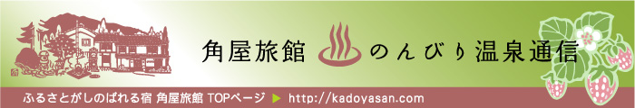 角屋旅館 のんびり温泉通信