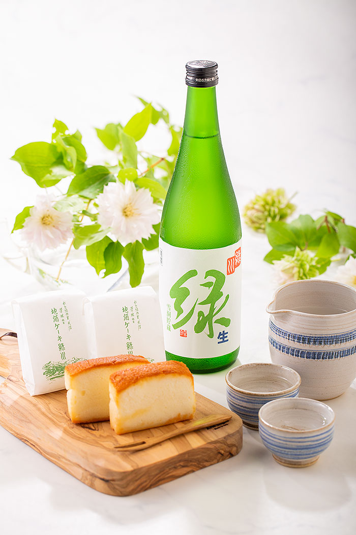 緑川地酒ケーキ芳林堂