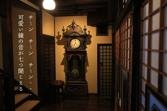 古時計の鐘の音